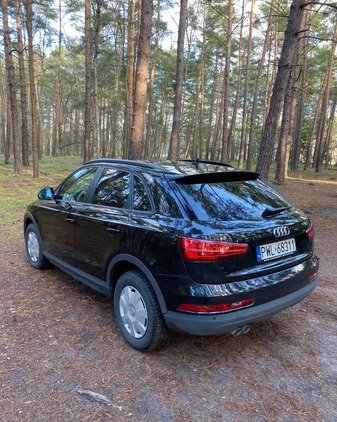 Audi Q3 cena 82599 przebieg: 76174, rok produkcji 2016 z Wolsztyn małe 137